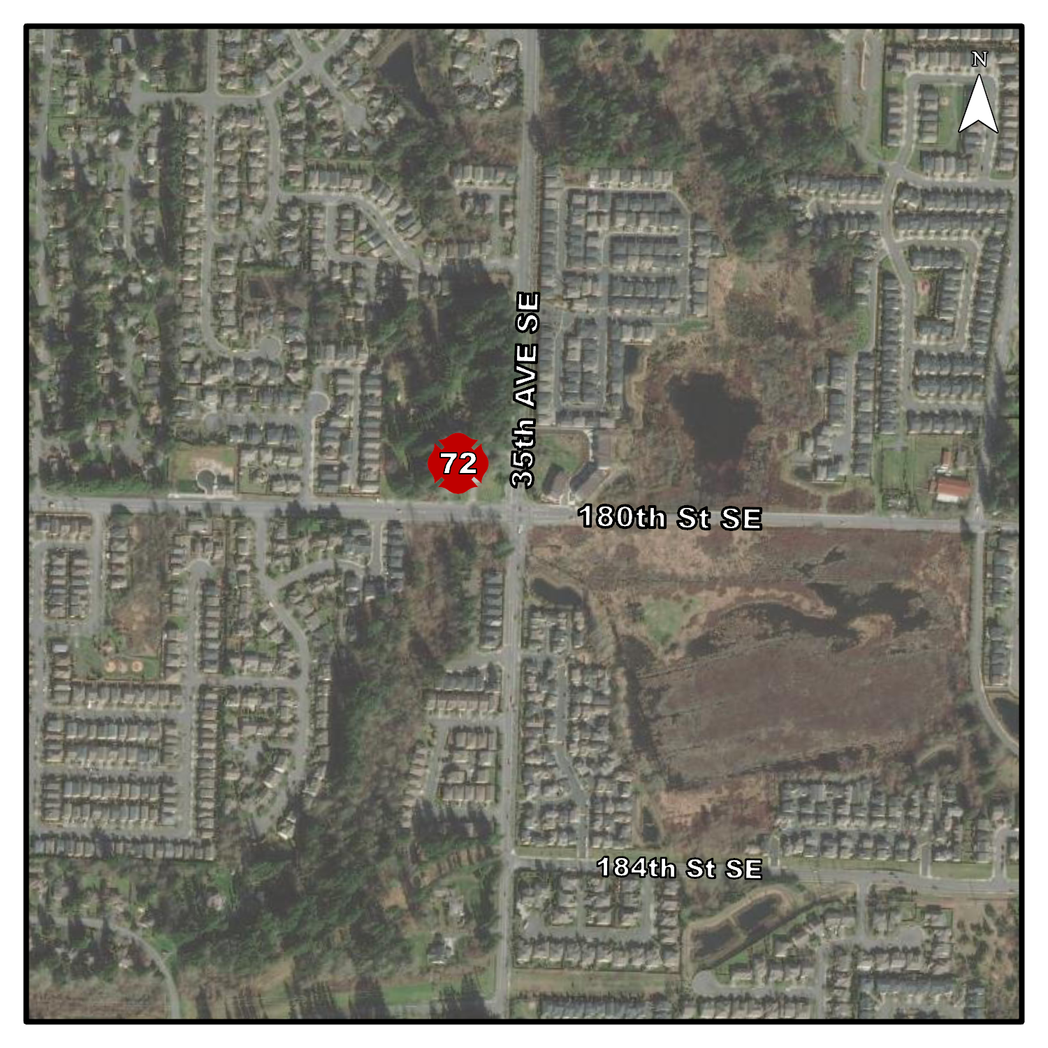 This is Station 72 - Fernwood Station Map