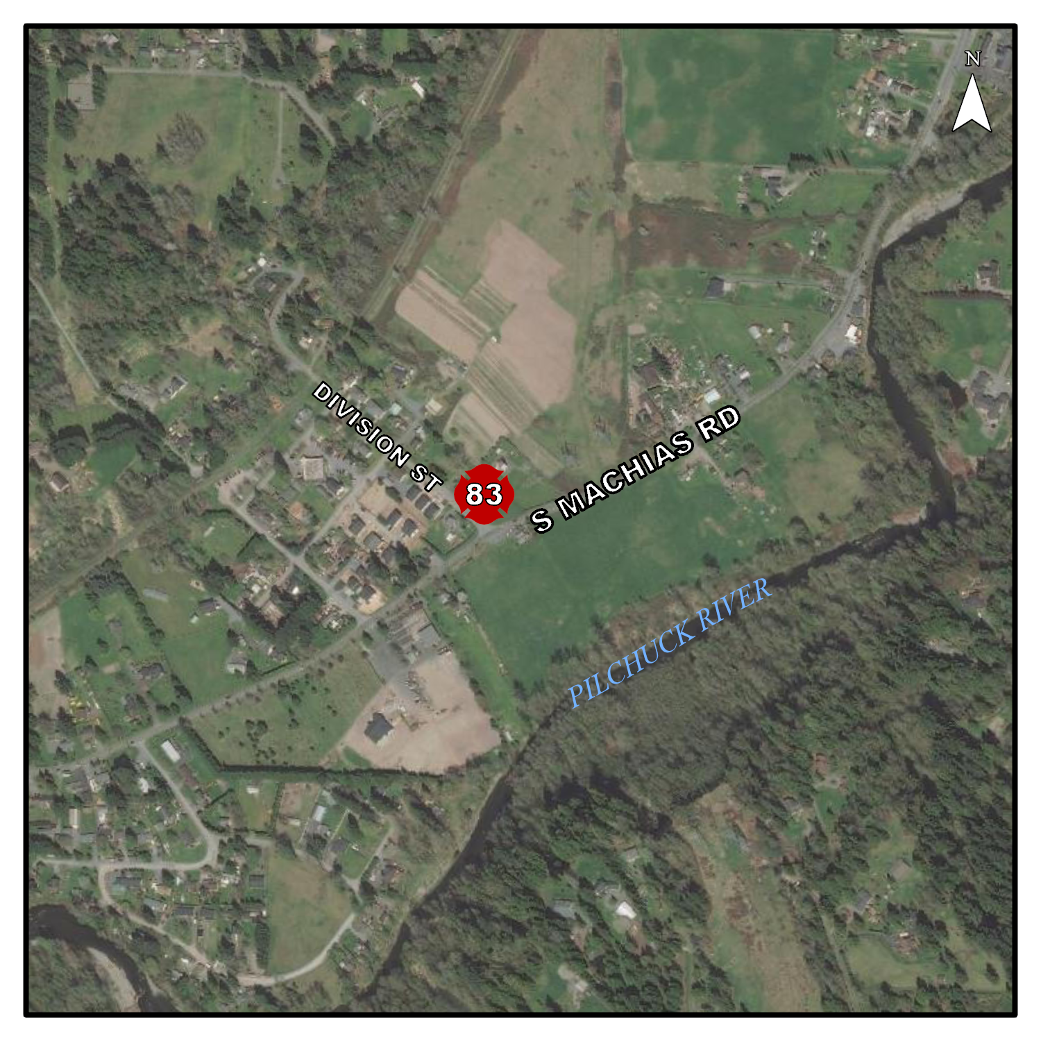 This is Station 83 - Division Street Station Map