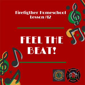 This is the lesson logo for Feel the Beat.